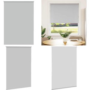 vidaXL Rolgordijn verduisterend 105x130 cm stofbreedte 100,7 cm - Rolgordijn - Rolgordijnen - Dag- En Nachtgordijn - Verduisterend Rolgordijn