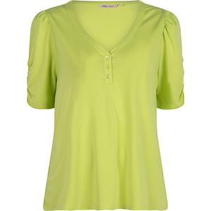 Esqualo t-shirt HS23-30235 - puff sleeve Lime