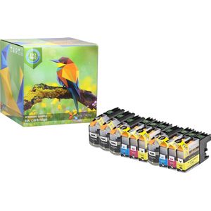 Ink Hero - 10 Pack - Inktcartridge / Alternatief voor de Brother LC229, MFC-J5320DW, MFC-J5620DW, MFC-J5625DW, MFC-J5720DW