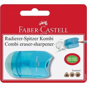 Faber Castell puntenslijper en gum Faber Castell mini assorti blister