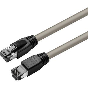 Microconnect MC-SFTP80025 netwerkkabel Grijs 0,25 m Cat8.1 S/FTP (S-STP)