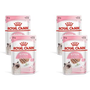 Royal Canin Kitten Loaf - Kitten-Kattenvoer - 4 x 12x85 g