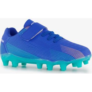 Dutchy kinder voetbalschoenen FG blauw groen - Maat 35 - Uitneembare zool