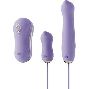 Zalo - Sucking Vibrator with Pump and Different Attachments