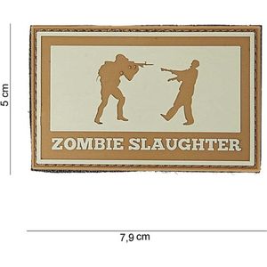 101 Inc Embleem 3D Pvc Zombie Slaughter Rechthoek  10045