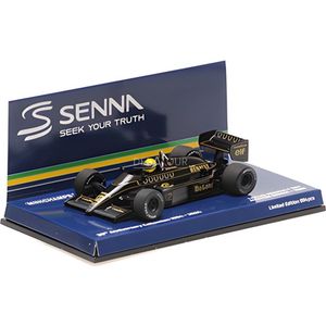 Lotus Renault 98T A. Senna 1986 Dirty Version - 1:43 - Minichamps