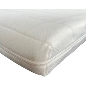 EasyBedden® Topper - Topdekmatras 80x190 - Koudschuim - Hybrid GEL  - Luxe Tijk - 6 cm dik - Orthopedisch - Actie !!!
