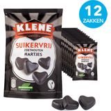 Klene Zoethouten Hartjes - suikervrij - 110g x 12