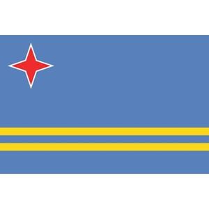 Arubaanse vlag, vlag van Aruba 90 x 150