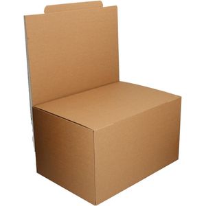 20x Verzenddoos 491 x 340 x 280 mm - E- golf (± 1,5 mm) Karton - Universele verzenddozen