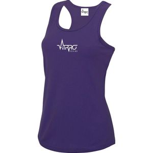 FitProWear Sporthemd Sporttop Dames - Paars - Maat XL