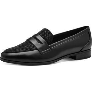 MARCO TOZZI MT Soft Lining Dames Loafers - BLACK COMB - Maat 38