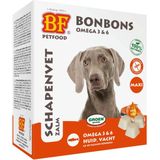 Biofood Schapenvet Maxi Bonbons Hondensnack - Zalm - 40 stuks