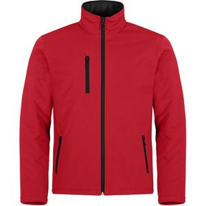 Clique Softshell jas Basic Heren - Rood - Maat S