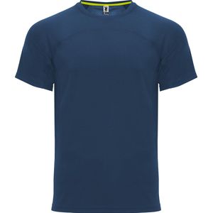 Donkerblauw sportshirt unisex 'Monaco' merk Roly maat XL
