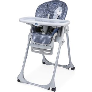 Chicco Polly Easy Kinderstoel - Inklapbare baby eetstoel - Met stoelverkleiner - Hoogte verstelbaar - Pinguin
