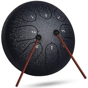 Lexium Tongue Drum - Steel Tongue Drum - Tongdrum - Steel Drum - Klankschaal - Handpan - Handpan Drum