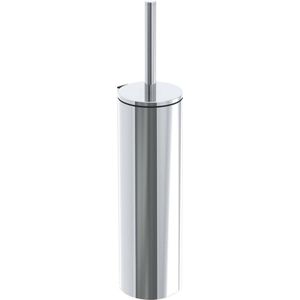 Emco System 2 toiletborstelgarnituur met deksel chroom