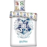 Harry Potter Dekbedovertrek Art - Eenpersoons - 140  X 200 cm - Polyester