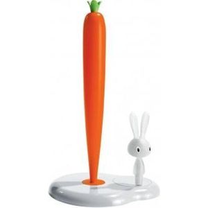 Alessi Bunny & Carrot - Keukenrolhouder - Wit