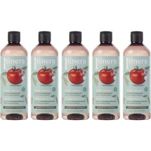 ITINERA - Regenererende bodywash met tomaat uit Sorrento, 95% natuurlijke ingrediënten, 370 ml (5 stuks)