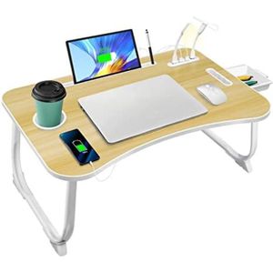 Gratyfied - Computertafel Voor Laptops - Computertafel - Laptoptafel Verrijdbaar - Workstation Lessenaar