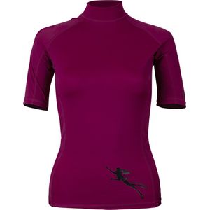Procean UV-werend t-shirt | Dames | Lady Diver | donker fuchsia | maat S