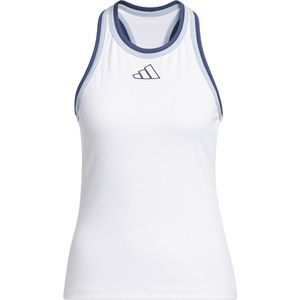 Adidas Clubhouse Classic Premium Mouwloos T-shirt Wit XS Vrouw