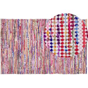 BELEN - Laagpolig vloerkleed - Multicolor - 140 x 200 cm - Polyester