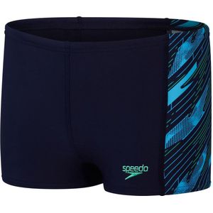 Speedo Boys HyperBoom Panel Aquashort True Navy / Harlequin Green / Picton Green