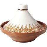 Cosy&Trendy Tajine Ikat terracotta voor de oven - Ø 28 cm