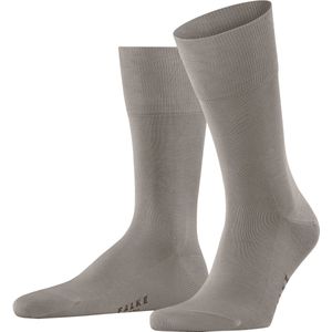FALKE Tiago nette heren sokken - Bio katoenen sokken vooronder een pak - Business sokken - Hoge mannen sokken - Anti slip - 42 - Grijs