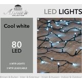 Anna's Collection Kerstverlichting met Trafo - 80 LED's - 6 meter - Koel Wit