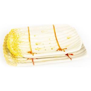 Uitlekschaal asperges geel 34 x 21 cm | AS04geel | Piccobella