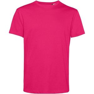 B&C Heren Organisch E150 T-Shirt (Magenta Roze)