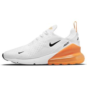 Nike Air Max 270 White Black Total Orange Maat 48.5