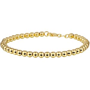 Armband Bolletjes 4,0 Mm 18 Cm 14K Geelgoud