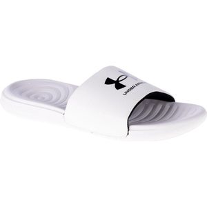 Under Armour Ansa Fixed Slides 3023761-103, Mannen, Wit, Slippers, maat: 41 EU