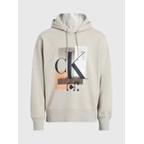 Calvin Klein - Connected Layer Land Hoodie - Plaza Taupe