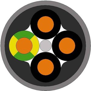 LAPP ÖLFLEX® SMART 108 Stuurstroomkabel 3 G 0.75 mm² Grijs 11030099/100 100 m