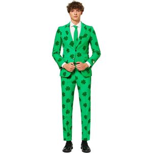 OppoSuits Patrick - Mannen Kostuum - Groen - Feest - Maat 48