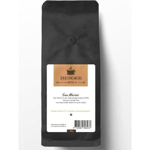 SAN MARINO Arabica koffie - espressobonen - stevige bite - lekker - sterk