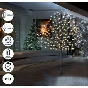 Orion Store - Kerstboom verlichting - kerstboom met led - kerstboom met verlichting - kerstboom -  Kerst Kersen Boom - Kersenbloesem Boom 180cm - Kersen Boom voor Buiten - Kersen Bloesem Boom voor Binnen - Kerstversiering Boom voor buiten en Binnen .