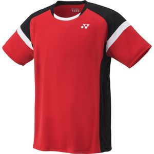 Yonex junioren badminton tennis shirt - YJ0001 rood - maat 145-155