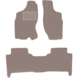 Beige veloursmatten voor: Nissan Terrano II SUV (1993-2005)