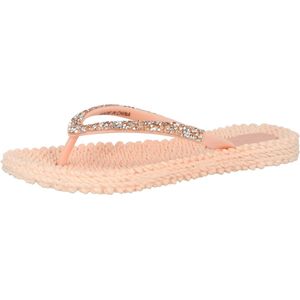 Ilse Jacobsen Slippers met grove glitter CHEERFUL03G - 921 Soft Coral