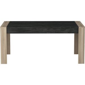 Eettafel Shane 170 x 90 cm-Kronberg eik/Sidewalk zwart