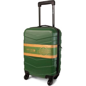 Norlander Reiskoffer - Handbagage trolley - Duurzaam rPet - Groen