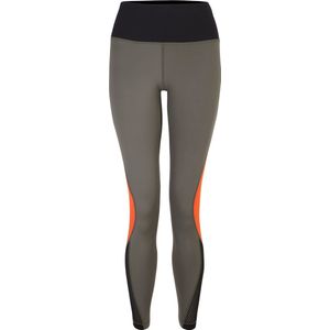 Dare 2B, Move Dames Sportlegging, Lichen Green/Rusty Orange, Maat 44