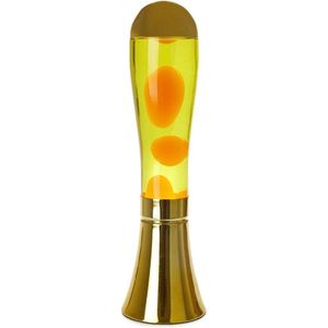 Lavalamp - Magma - Goud- Origineel - Lamp - Gebruiksvriendelijk